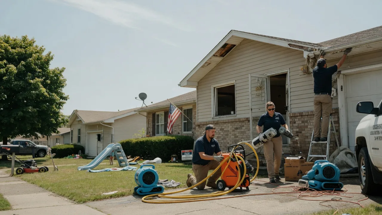 Water Damage Restoration in Donnelsville, OH near me